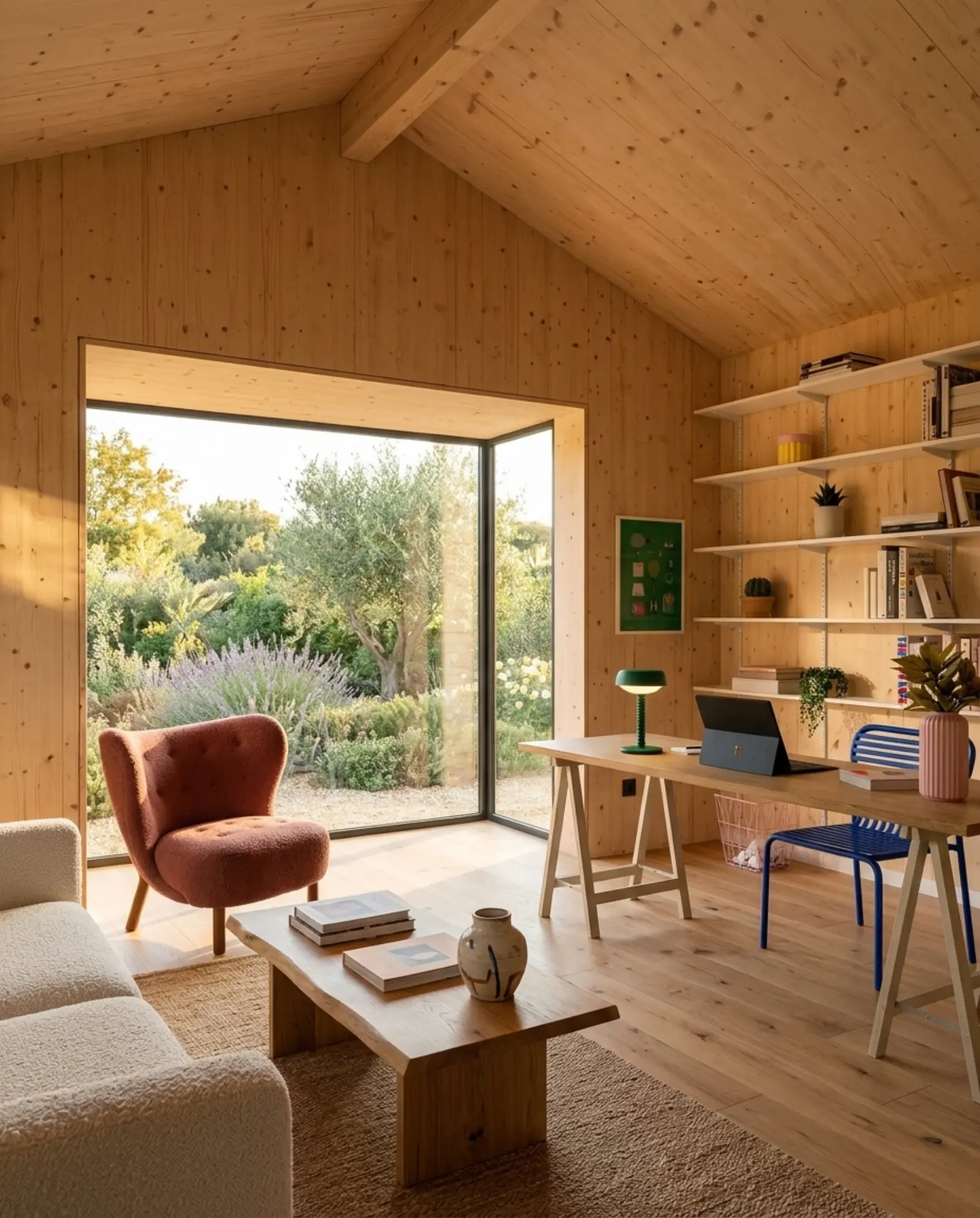 Intérieur d'un Cosy-Easy aménagé, réalisation SDJ Toulouse