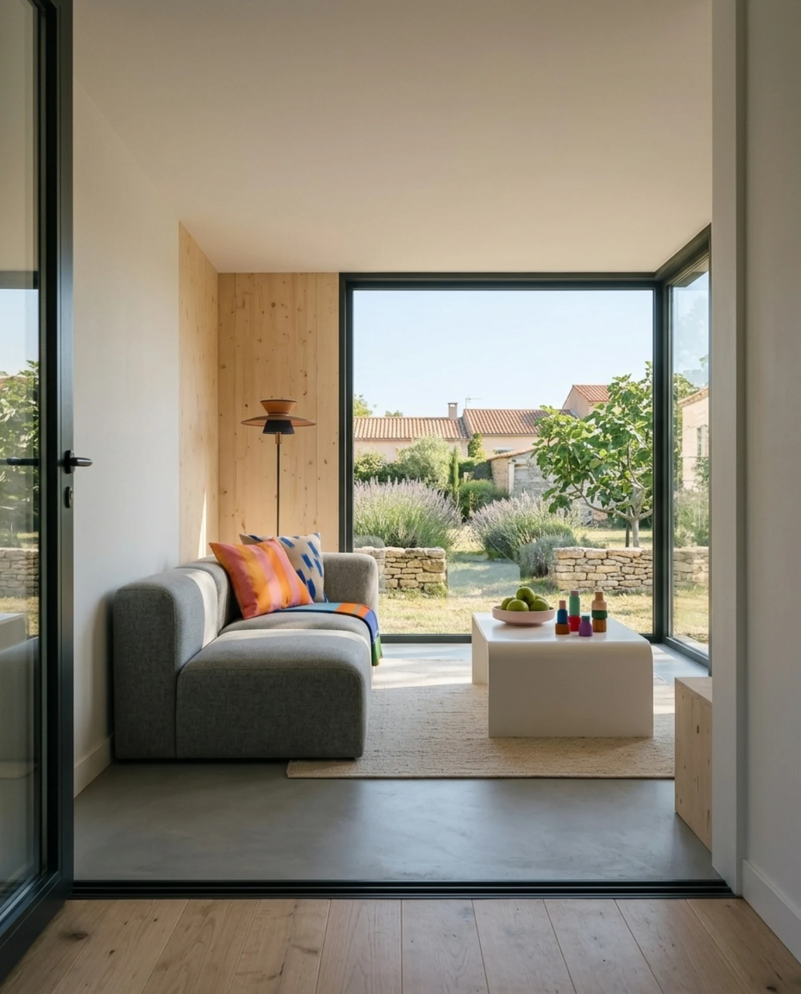 Intérieur d'un Cosy-Mini aménagé, réalisation SDJ Toulouse
