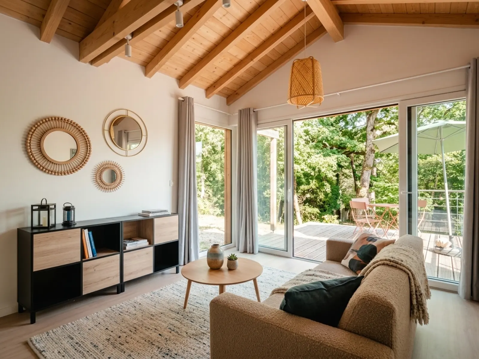 Intérieur d'un Cosy-Suite aménagé, réalisation SDJ Toulouse